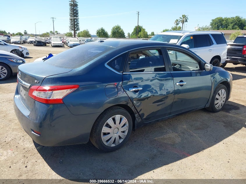 2015 Nissan Sentra Sv VIN: 3N1AB7AP0FY227418 Lot: 39666532