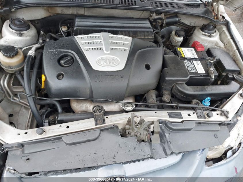 2004 Kia Rio VIN: KNADC125246352858 Lot: 39666547