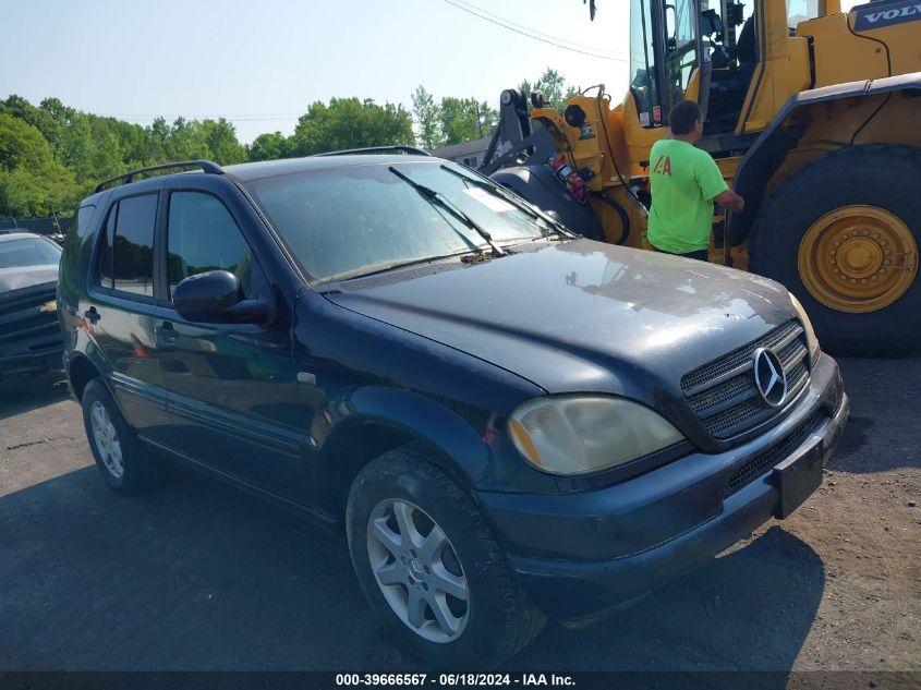 4JGAB72E31A235287 2001 Mercedes-Benz Ml 430