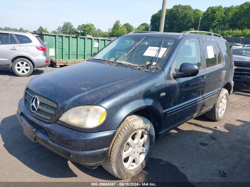 4JGAB72E31A235287 2001 Mercedes-Benz Ml 430