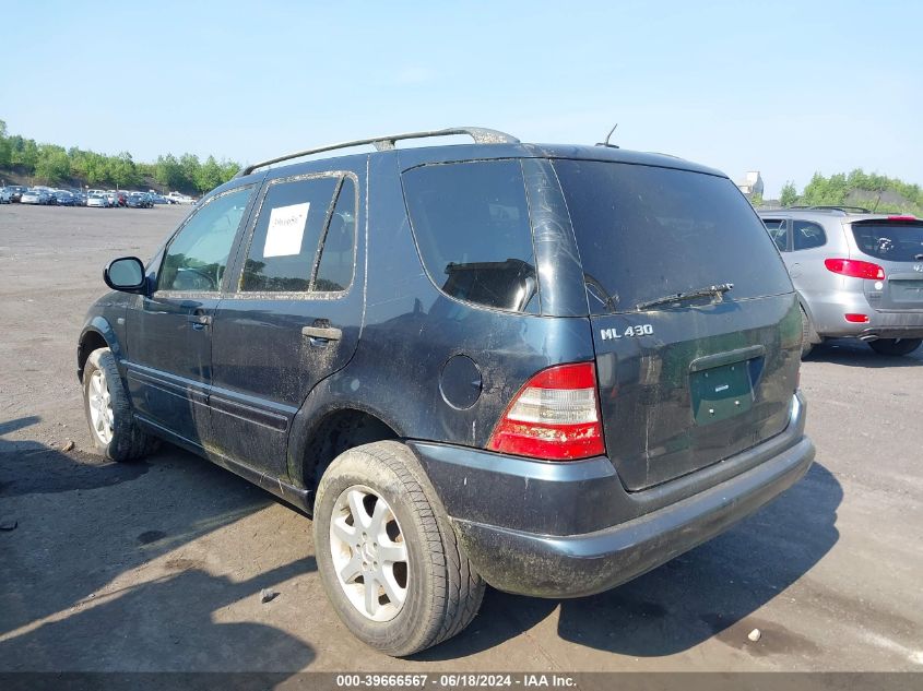 4JGAB72E31A235287 2001 Mercedes-Benz Ml 430