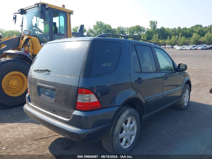 4JGAB72E31A235287 2001 Mercedes-Benz Ml 430