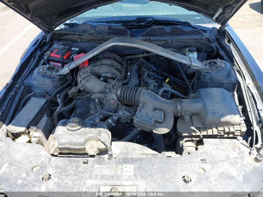 2012 Ford Mustang V6 VIN: 1ZVBP8EM8C5207206 Lot: 39666569