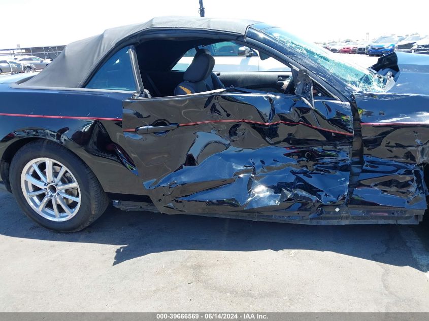 2012 Ford Mustang V6 VIN: 1ZVBP8EM8C5207206 Lot: 39666569