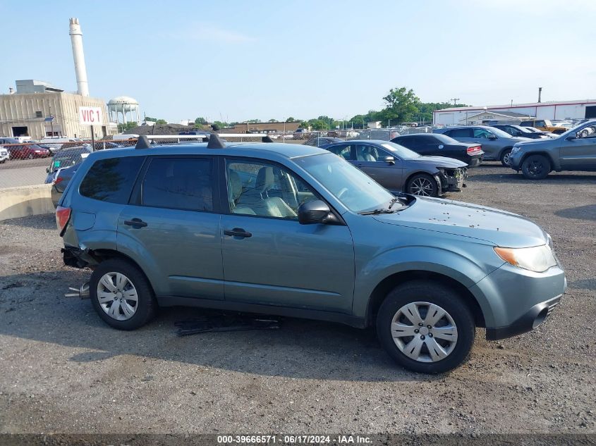 2010 Subaru Forester 2.5X VIN: JF2SH6AC9AG754229 Lot: 39666571