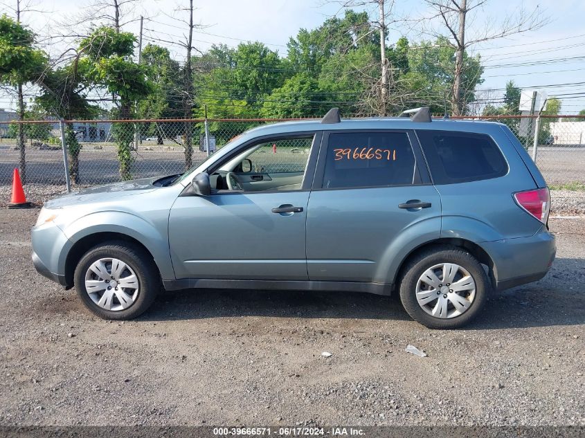 2010 Subaru Forester 2.5X VIN: JF2SH6AC9AG754229 Lot: 39666571