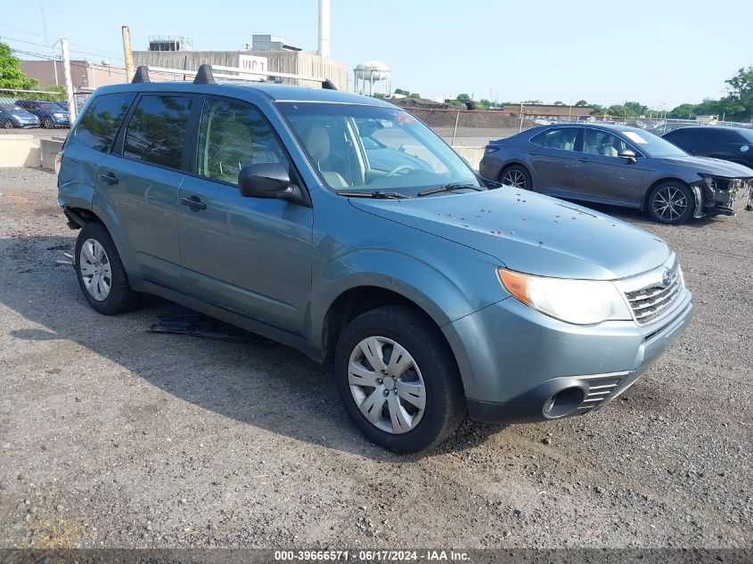 2010 Subaru Forester 2.5X VIN: JF2SH6AC9AG754229 Lot: 39666571