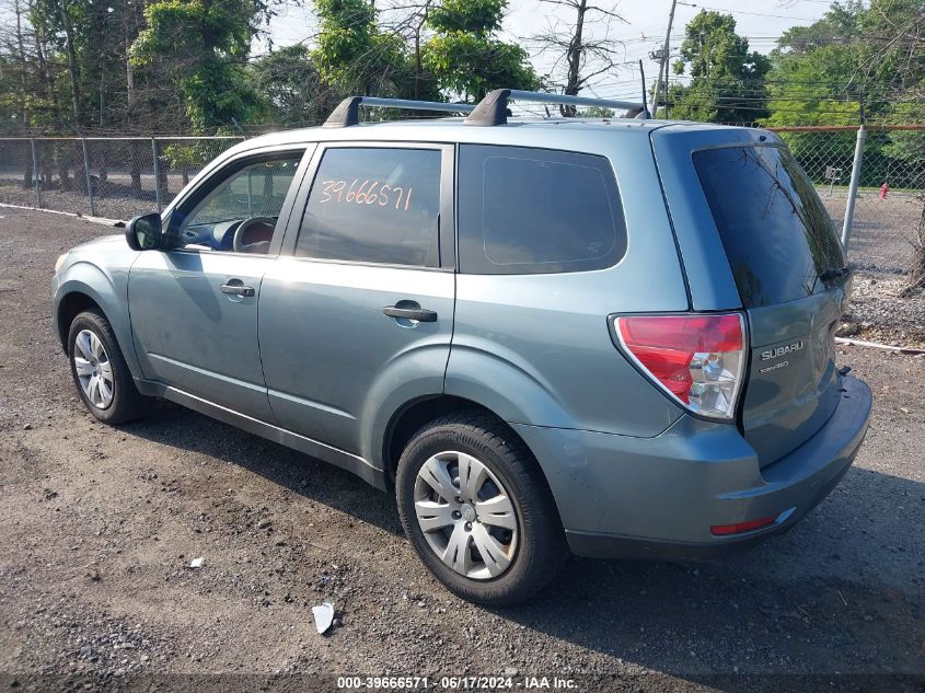 2010 Subaru Forester 2.5X VIN: JF2SH6AC9AG754229 Lot: 39666571