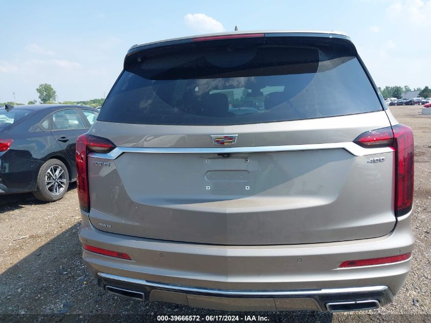 2023 Cadillac Xt6 Awd Premium Luxury VIN: 1GYKPDRS5PZ105200 Lot: 39666572