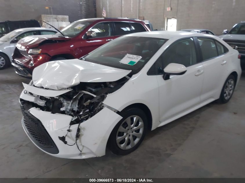 5YFEPMAEXMP165262 2021 TOYOTA COROLLA - Image 2