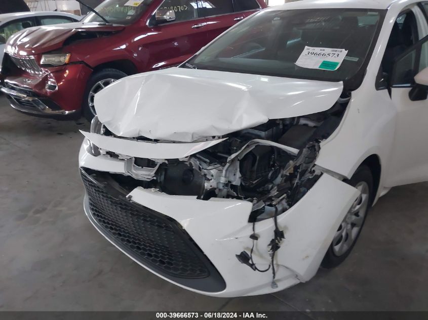 2021 TOYOTA COROLLA LE - 5YFEPMAEXMP165262