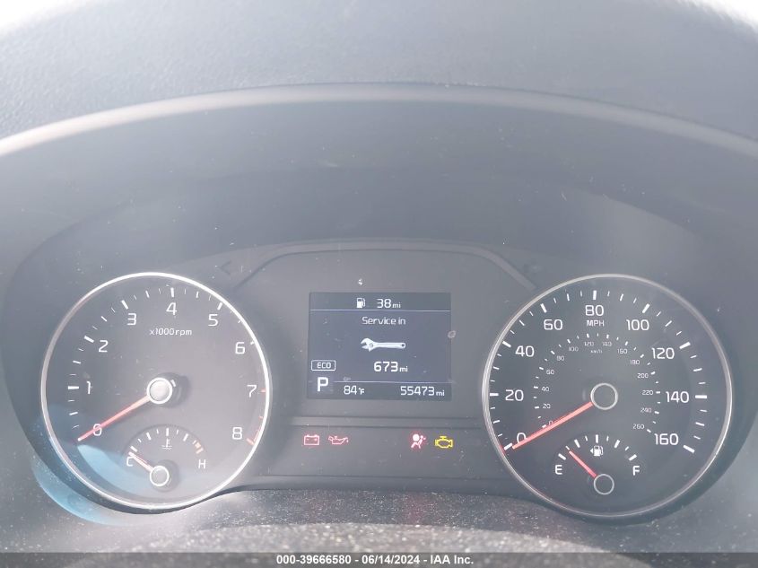 2020 Kia Sportage Lx VIN: KNDPM3AC5L7792901 Lot: 39666580