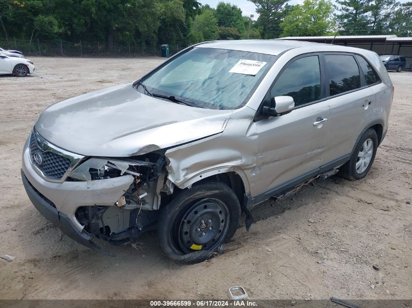 2013 Kia Sorento Lx VIN: 5XYKT4A19DG330914 Lot: 39666599