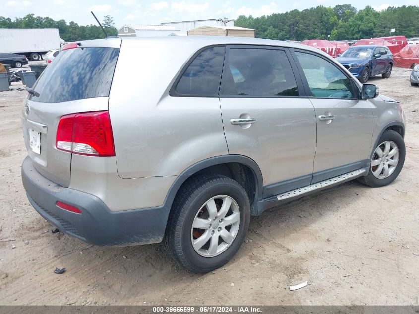 2013 Kia Sorento Lx VIN: 5XYKT4A19DG330914 Lot: 39666599