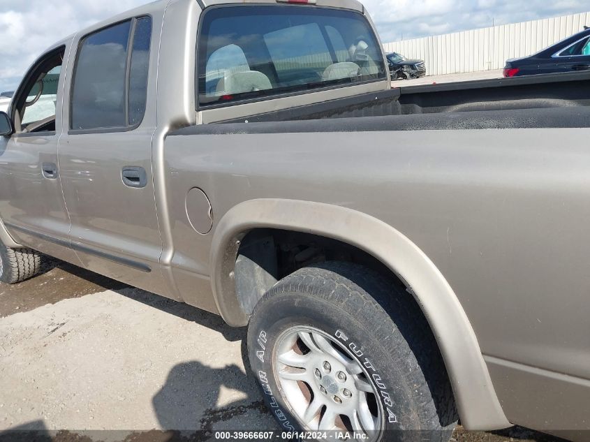 2003 Dodge Dakota Slt VIN: 1D7HL48N03S314151 Lot: 39666607