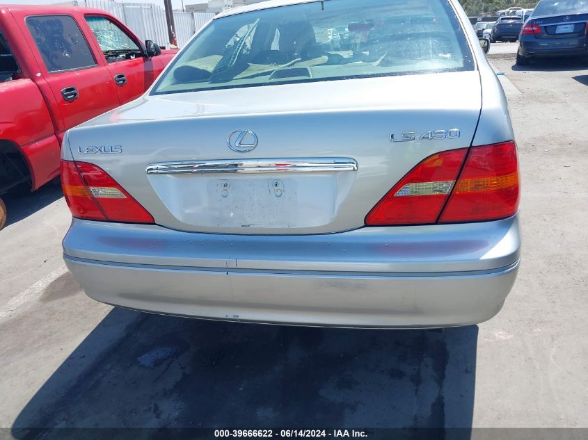 2001 Lexus Ls 430 VIN: JTHBN30F710026644 Lot: 39666622