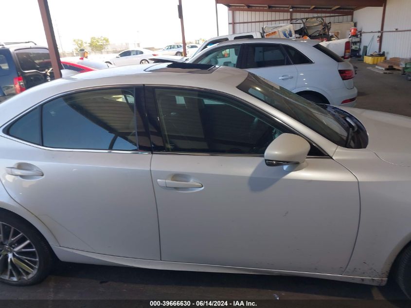 2017 Lexus Is 200T VIN: JTHBA1D28H5060483 Lot: 39666630