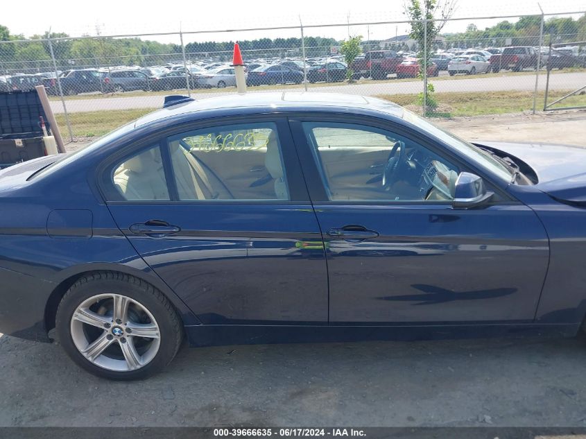2013 BMW 328I xDrive VIN: WBA3B3C5XDF536891 Lot: 39666635