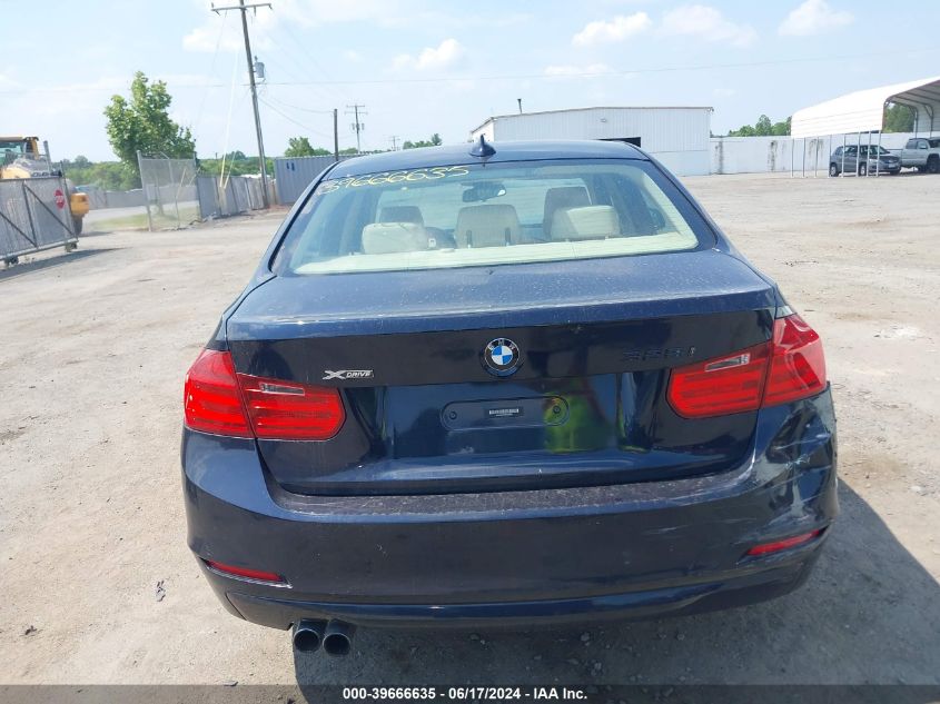2013 BMW 328I xDrive VIN: WBA3B3C5XDF536891 Lot: 39666635