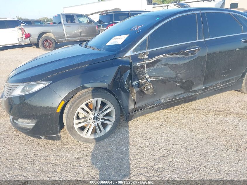 2014 Lincoln Mkz Hybrid VIN: 3LN6L2LUXER827194 Lot: 39666643