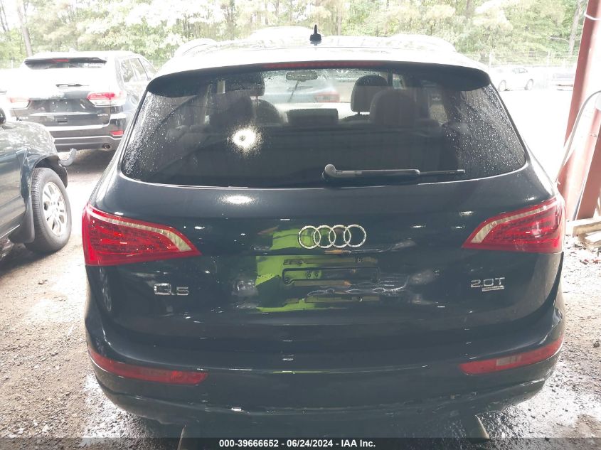 2012 Audi Q5 2.0T Premium VIN: WA1LFAFP8CA048523 Lot: 39666652