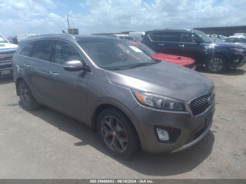 2016 Kia Sorento 3.3L Sx VIN: 5XYPK4A50GG164881 Lot: 39666653