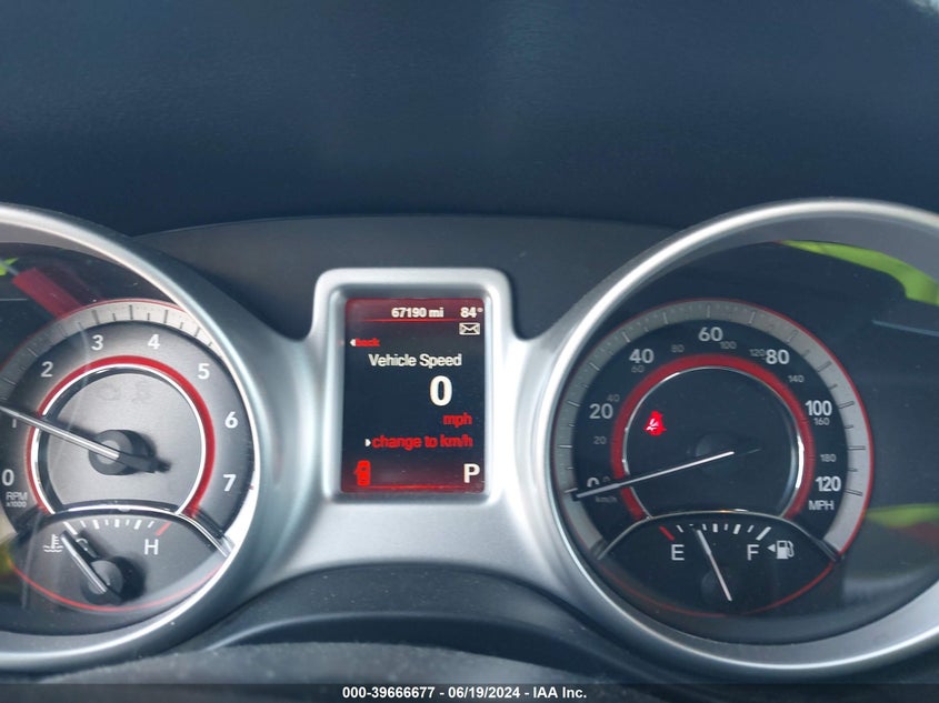 2016 Dodge Journey Sxt VIN: 3C4PDCBGXGT167297 Lot: 39666677