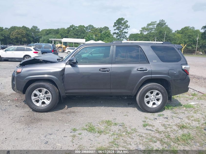 2022 Toyota 4Runner Sr5 Premium VIN: JTEFU5JRXN5257939 Lot: 39666681