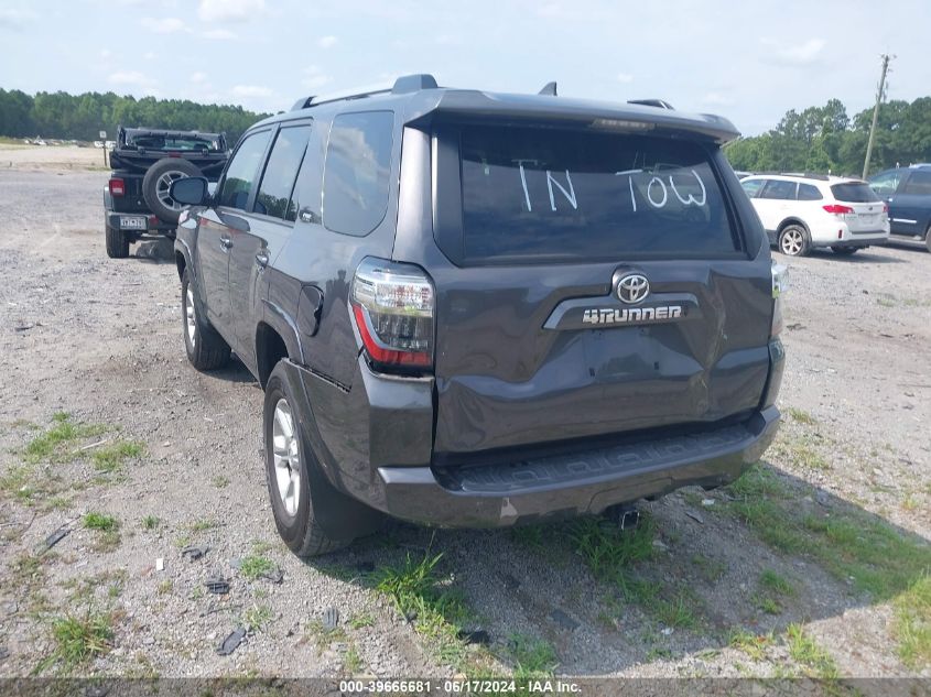 2022 Toyota 4Runner Sr5 Premium VIN: JTEFU5JRXN5257939 Lot: 39666681