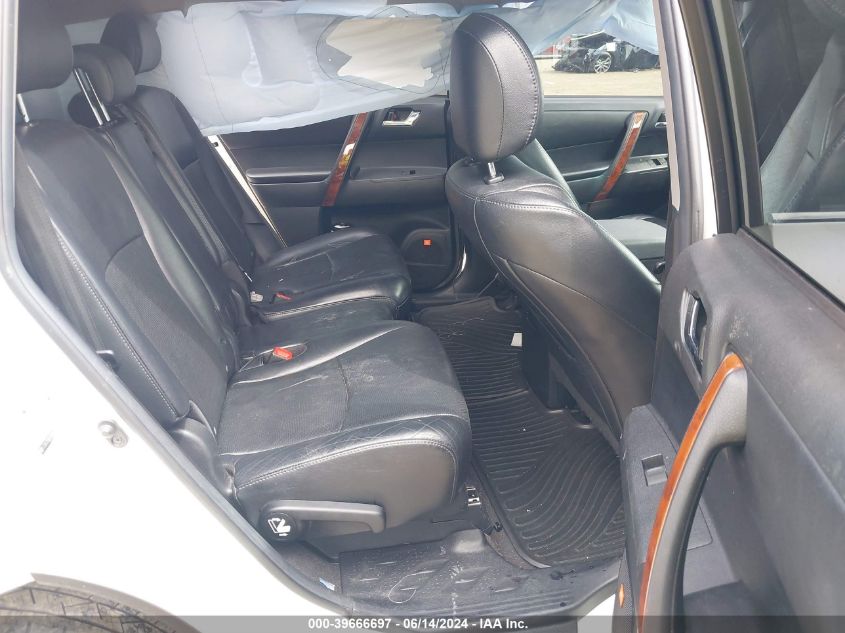 2012 Toyota Highlander Limited V6 VIN: 5TDDK3EH8CS165923 Lot: 39666697