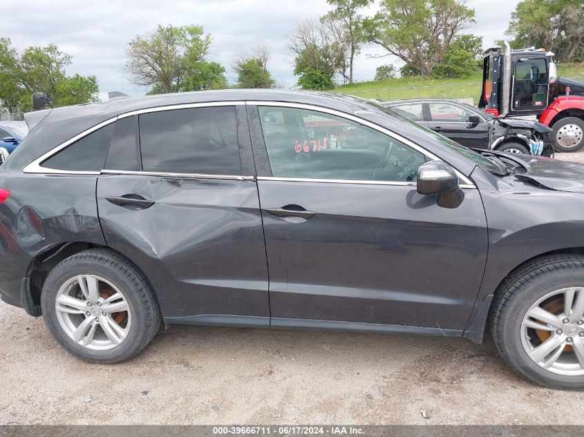 2015 Acura Rdx VIN: 5J8TB4H56FL027212 Lot: 39666711