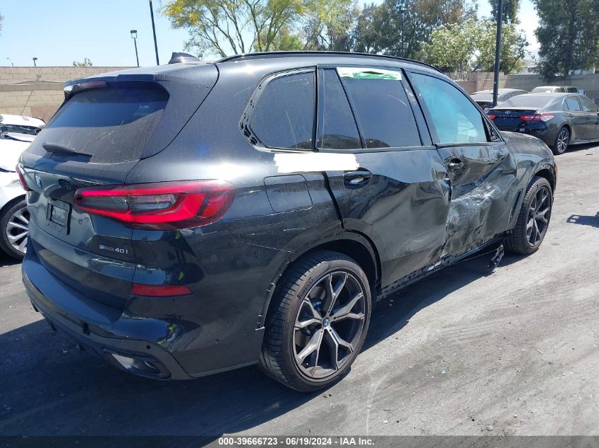 2023 BMW X5 Sdrive40I VIN: 5UXCR4C06P9P29047 Lot: 39666723