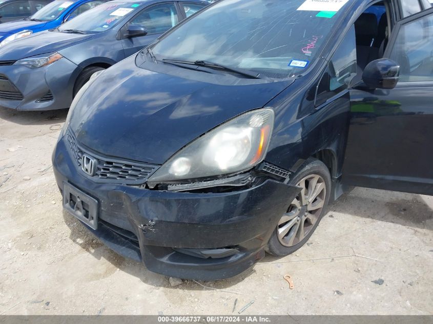 2013 Honda Fit Sport VIN: JHMGE8H56DC039371 Lot: 39666737