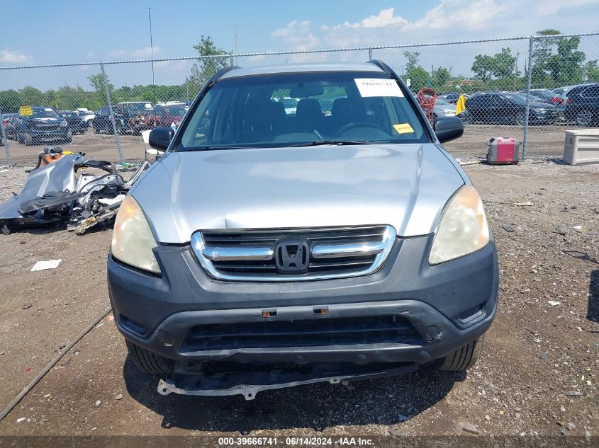 2003 Honda Cr-V Lx VIN: SHSRD68483U103882 Lot: 39666741
