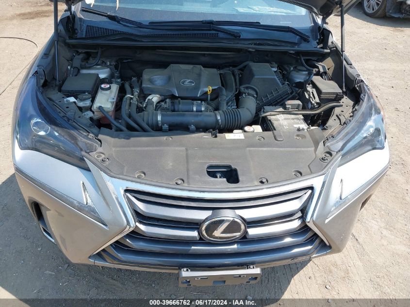 2017 Lexus Nx 200T VIN: JTJBARBZ2H2097222 Lot: 39666762