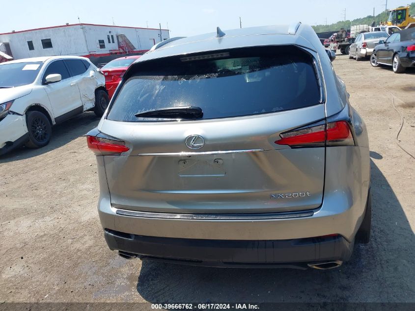 2017 Lexus Nx 200T VIN: JTJBARBZ2H2097222 Lot: 39666762