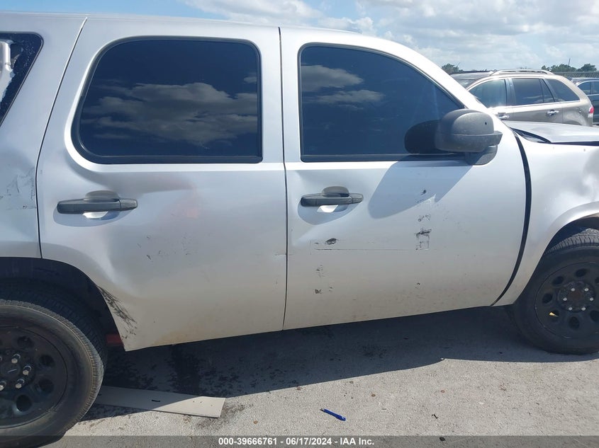 2014 Chevrolet Tahoe Commercial VIN: 1GNLC2E09ER225116 Lot: 39666761