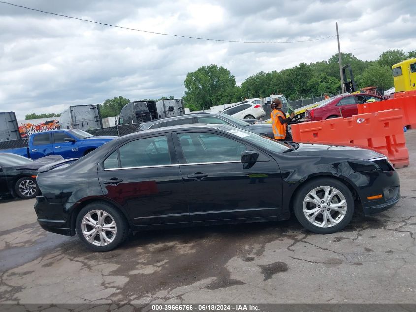 2012 Ford Fusion Se VIN: 3FAHP0HA0CR121780 Lot: 39666766