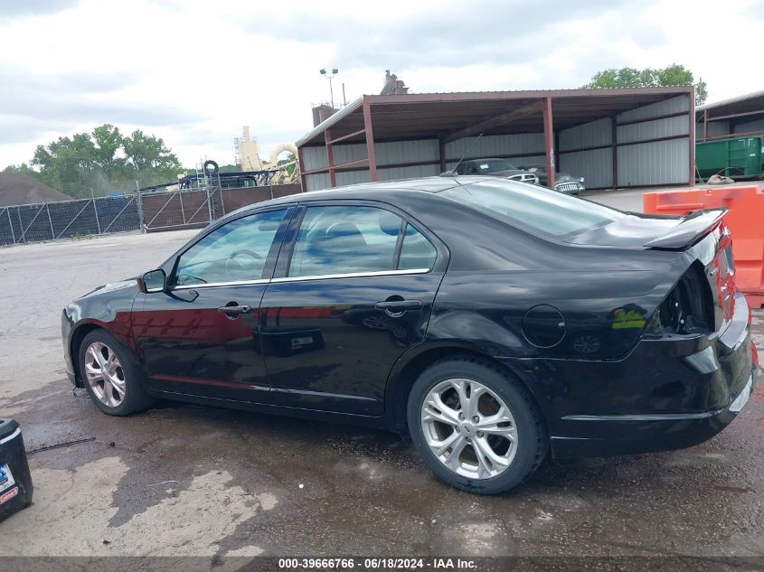 2012 Ford Fusion Se VIN: 3FAHP0HA0CR121780 Lot: 39666766