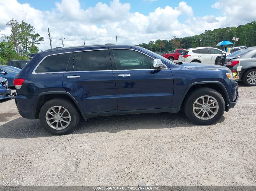 2015 Jeep Grand Cherokee Limited VIN: 1C4RJEBG8FC125542 Lot: 39666784