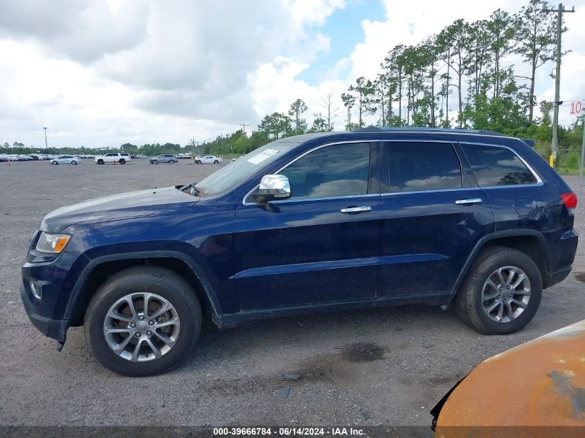 2015 Jeep Grand Cherokee Limited VIN: 1C4RJEBG8FC125542 Lot: 39666784