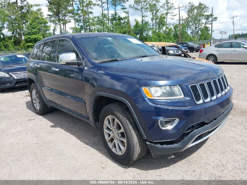 2015 Jeep Grand Cherokee Limited VIN: 1C4RJEBG8FC125542 Lot: 39666784