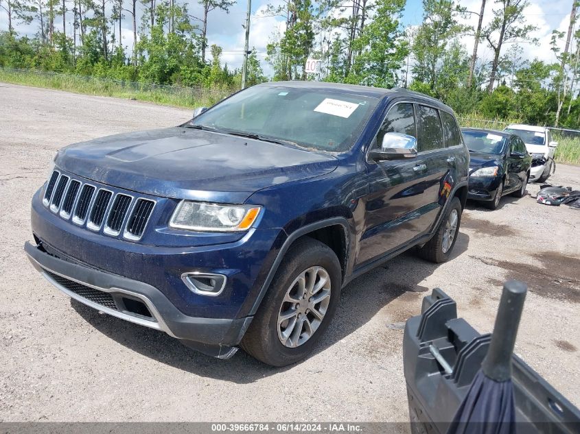 2015 Jeep Grand Cherokee Limited VIN: 1C4RJEBG8FC125542 Lot: 39666784