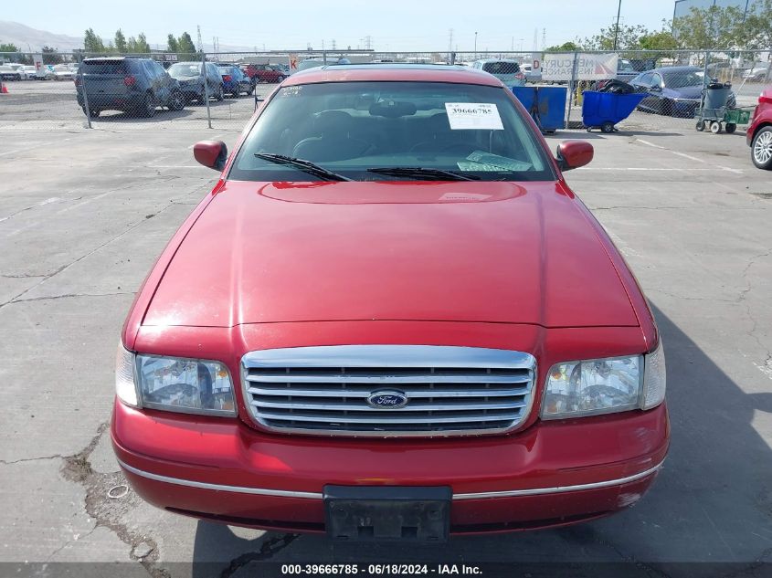1999 Ford Crown Victoria Lx VIN: 2FAFP74W8XX131112 Lot: 39666785