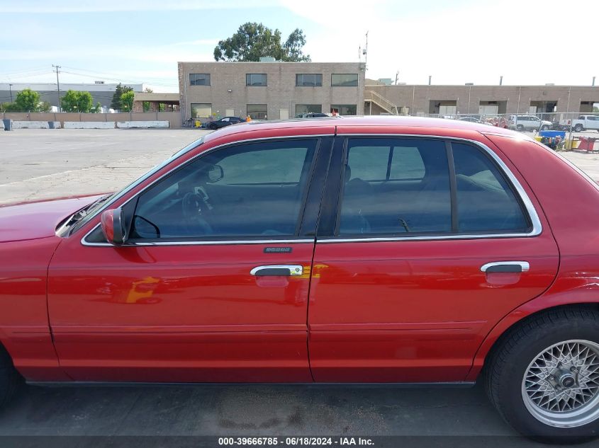 1999 Ford Crown Victoria Lx VIN: 2FAFP74W8XX131112 Lot: 39666785