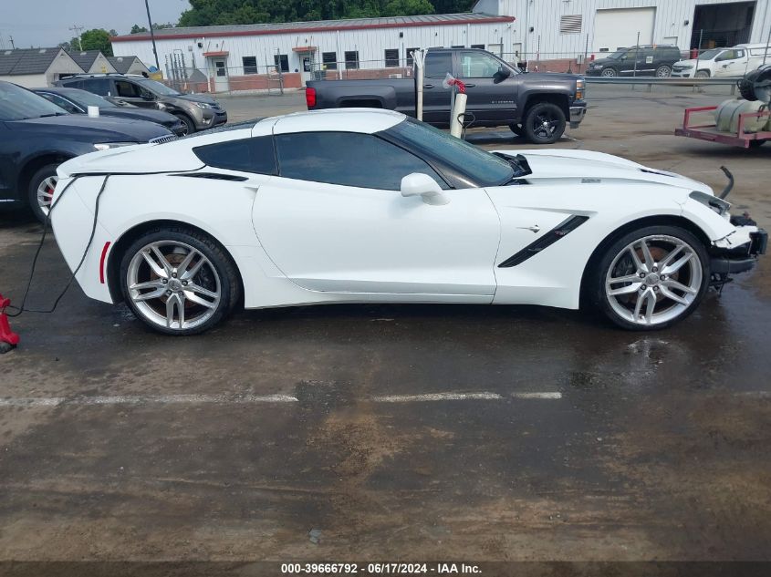 2017 Chevrolet Corvette Stingray Z51 VIN: 1G1YG2D76H5105568 Lot: 39666792