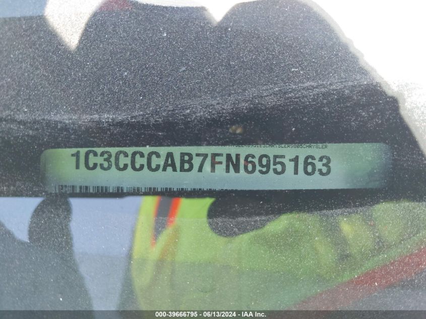 2015 CHRYSLER 200 LIMITED - 1C3CCCAB7FN695163