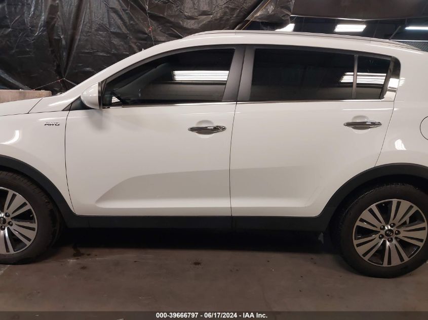 2016 Kia Sportage Ex VIN: KNDPCCAC2G7803331 Lot: 39666797