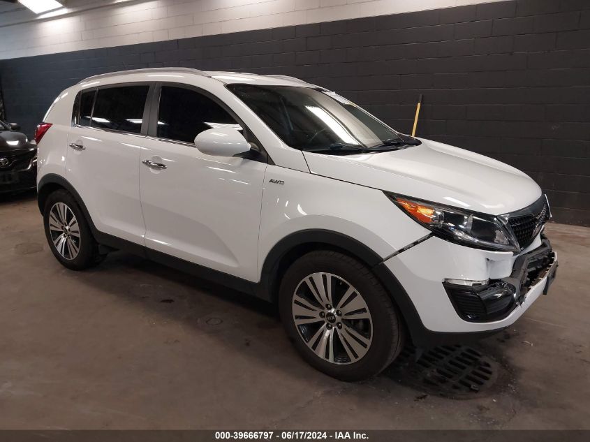 2016 Kia Sportage Ex VIN: KNDPCCAC2G7803331 Lot: 39666797