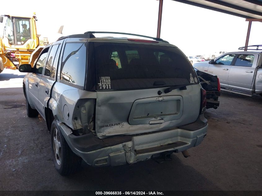 2007 Chevrolet Trailblazer Ls VIN: 1GNDT13S172205988 Lot: 39666835